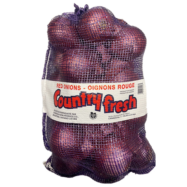 Country Fresh Red Onion 10LB