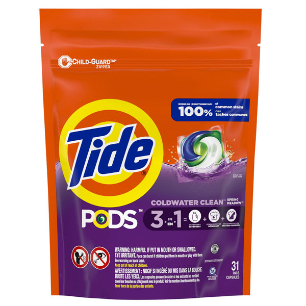 Tide PODS Spring Meadow Laundry Detergent 16 Pacs
