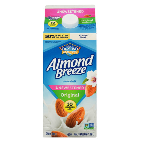 Blue Diamond Almond Breeze-Original -Unsweetened 1.89L
