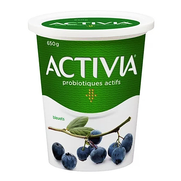 Activia Yogurt With Probiotics Blueberry Flavour Tub 650g