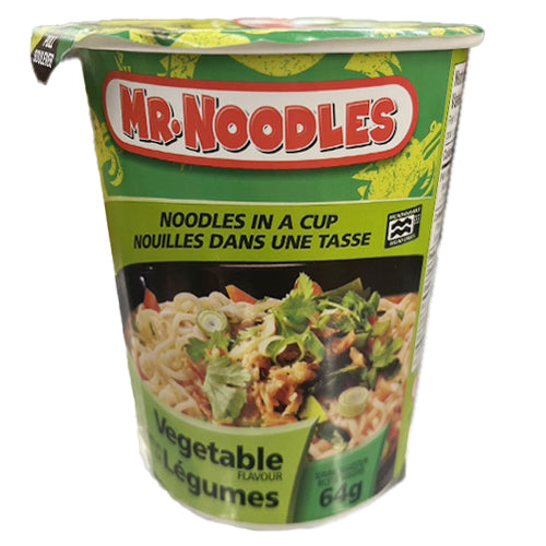 MR. NOODLES Cup Vegetable Flavour 64g