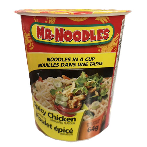 MR. NOODLES Cup Spicy Chicken Flavour 64g