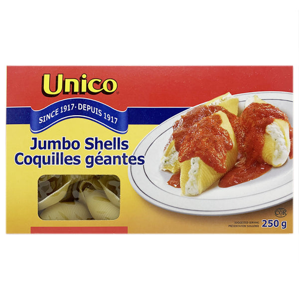 Unico Jumbo Shells 250g