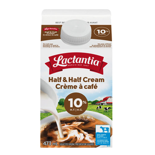 Lactantia 10% Half & Half Cream 473ml