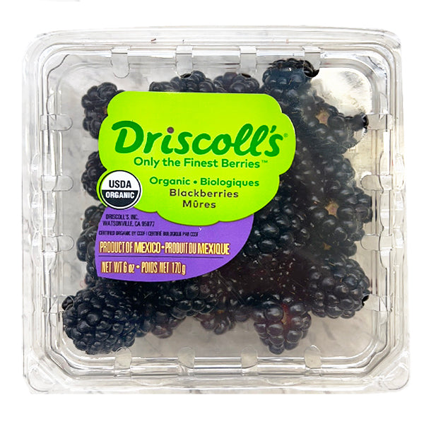 Driscoll's Organic Blackberries 6 oz