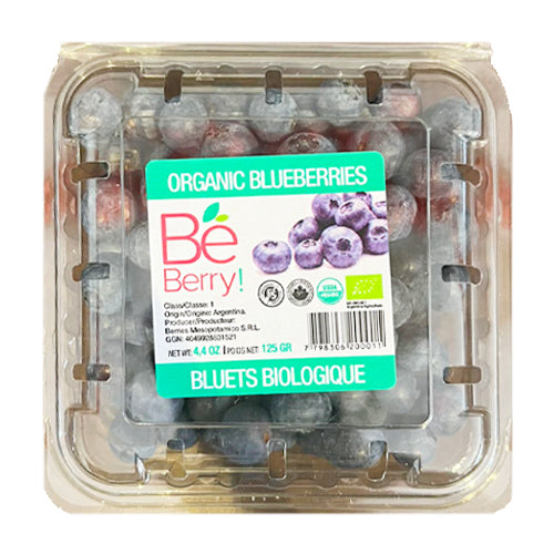 Organic Blueberries 125g