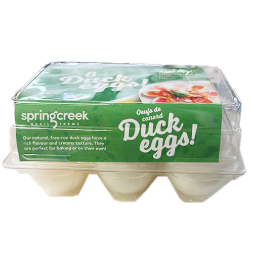 Spring Creek 6 Duck Eggs 6 eggs