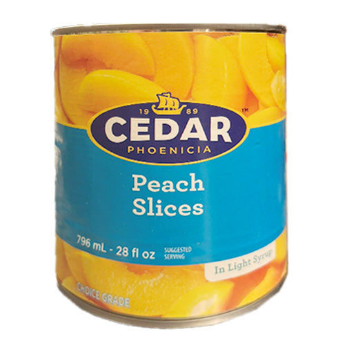 Cedar Peach Slices in Light Syrup 796ml