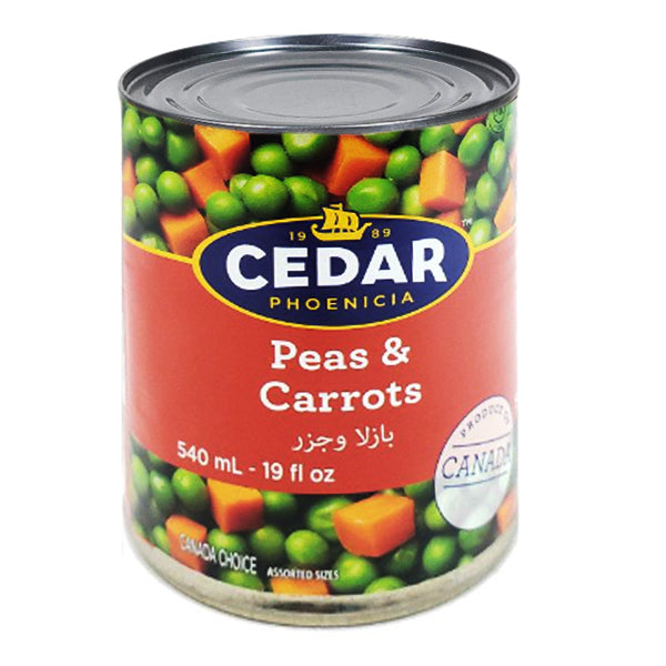 Cedar 豌豆和胡萝卜 540ml