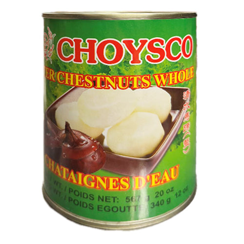 Choysco Water Chestnuts Whole 567g