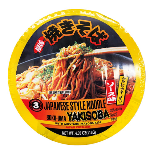 Goku-Uma Yakisoba Japanese Style Noodle 115g