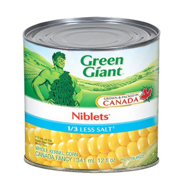 Green Giant Corn Niblets 1/3 Less Salt 341ml