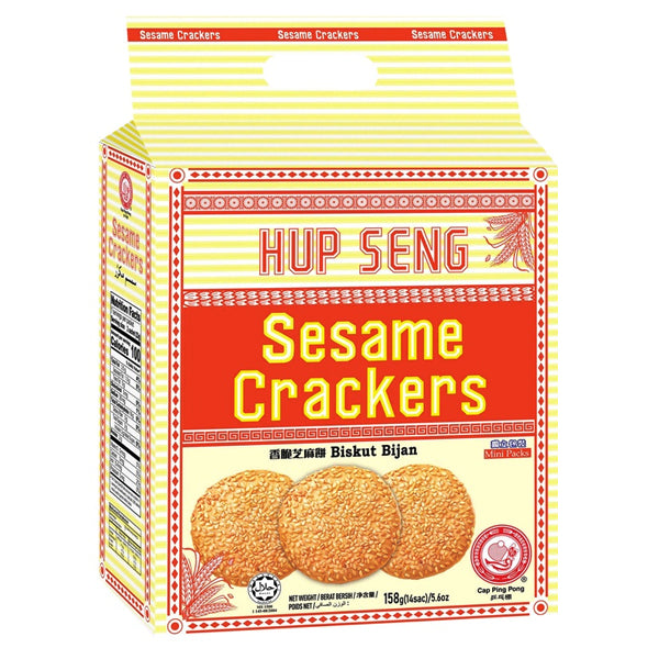 HUP SENG Sesame Crackers 158g