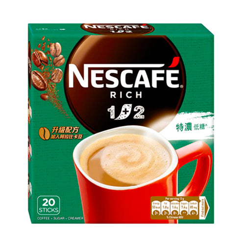 Nescafe Rich 1+2 速溶混合咖啡 20 支装