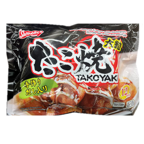 Shirakiku Takoyaki Octopus Balls 360g-12pcs