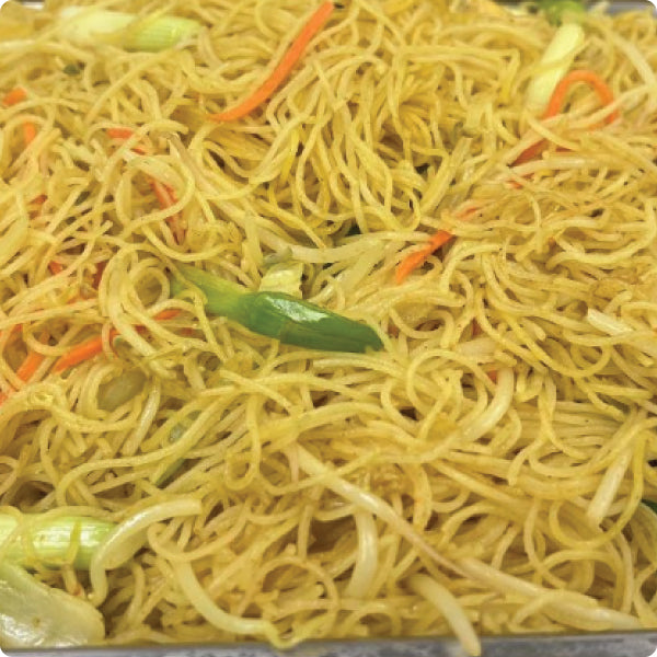Stir Fried Singapore Noodles (Curry)