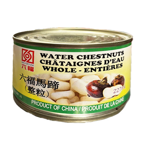 Six Fortune Water Chestnuts 227ml