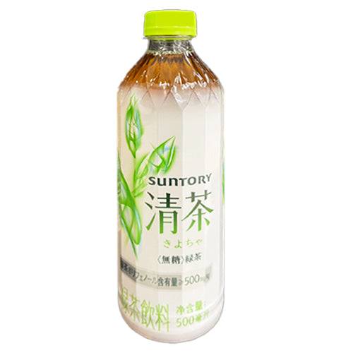 Suntory Green Tea Sugar Free 500ml
