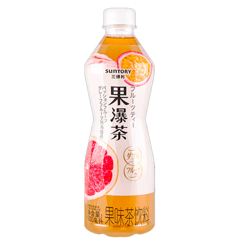 Suntory Passion Fruit and Grapefruit Fragrant Oolong Tea 500ml