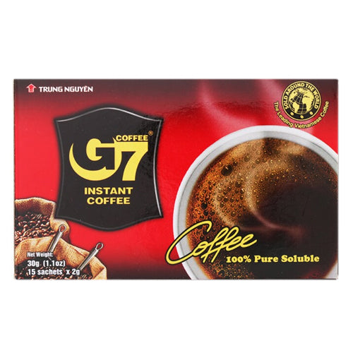 G7中原速溶黑咖啡 15x2g
