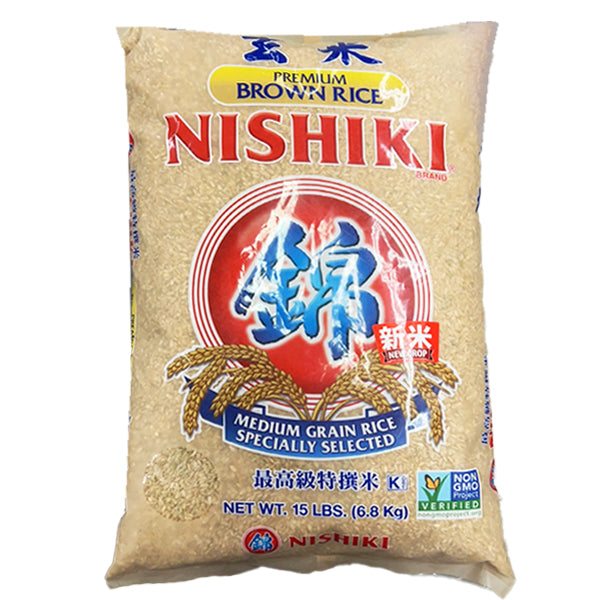 Nishiki Medium Grain Rice Brown Rice 6.8kg