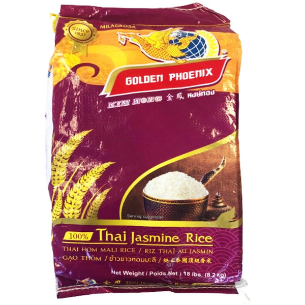 Golden Phoenix Thai Jasmine Rice 8kg