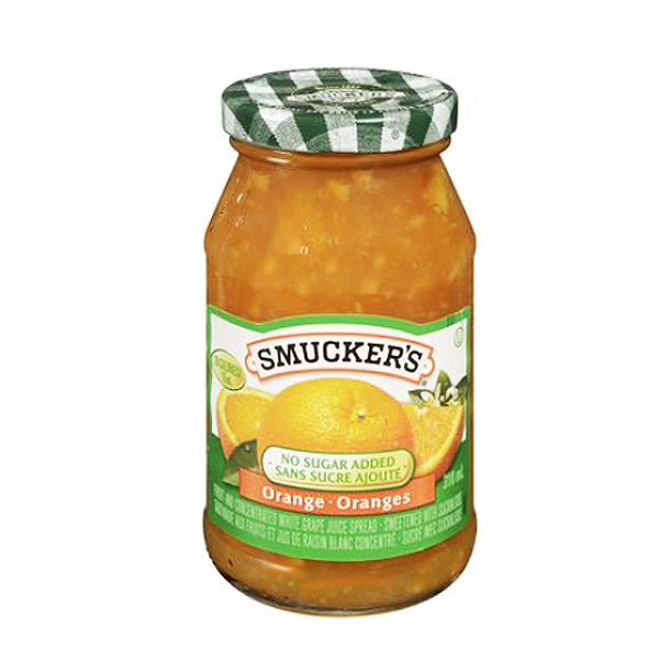 Smucker's Orange Jam-No Sugar added 310ml