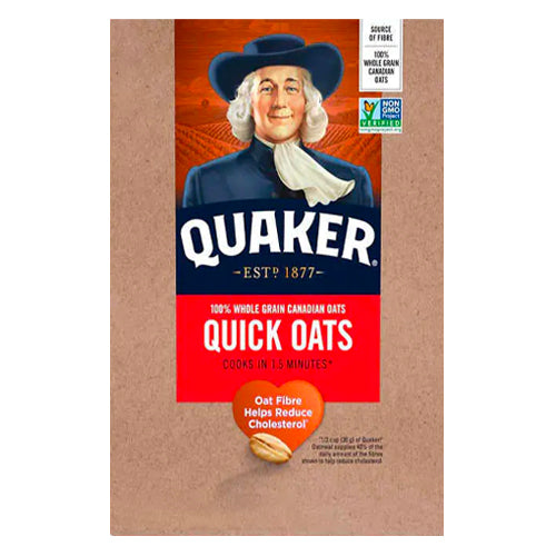 Quaker 100% Whole Grain Canadian Oats Quick Oats 300g