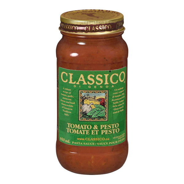 Classico Tomato & Pesto Pasta Sauce 650ml