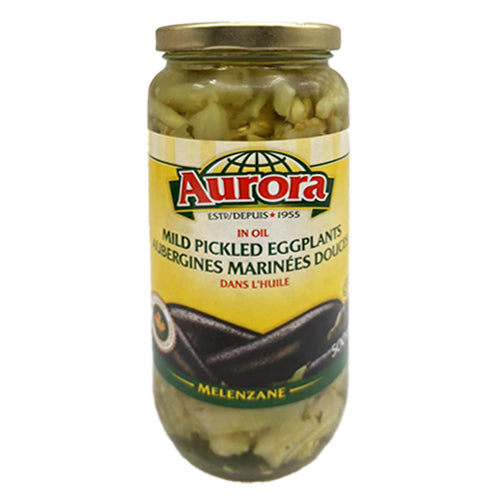Aurora Mild Pickled Eggplants in oil 500ml