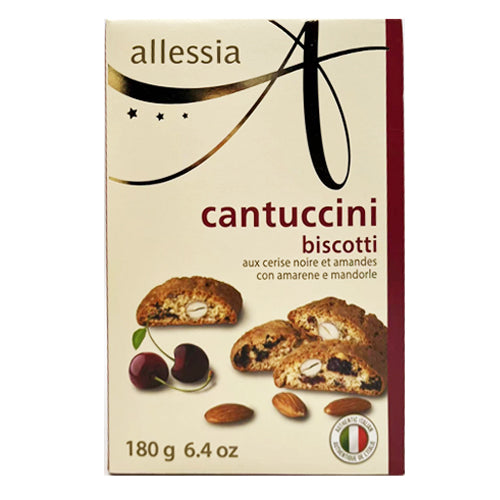 Allessia Cantuccini Biscotti-Black Cherry and Almonds 180g