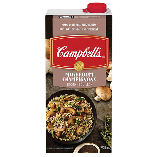 Campbell's Mushroom Broth 900ml