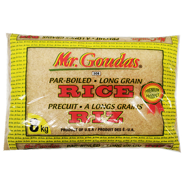 Mr.Goudas Parboiled Rice 8kg
