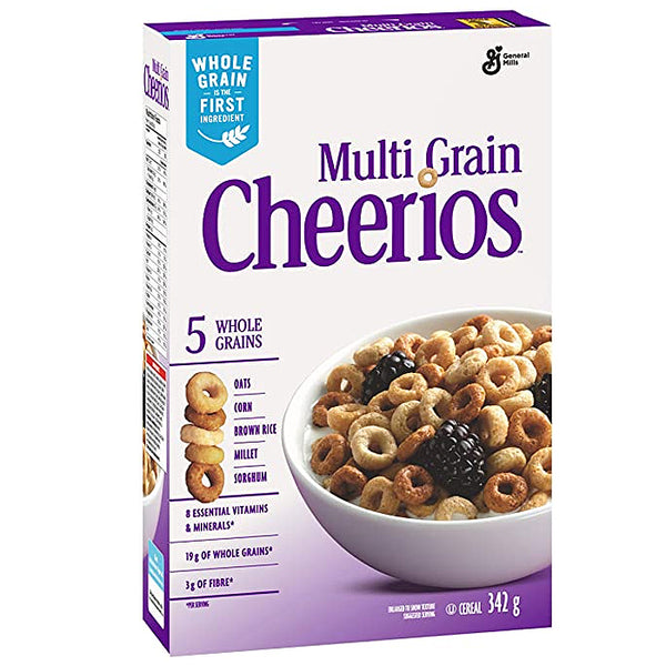 General Mills Cheerios Multi Grain Cereal 342g