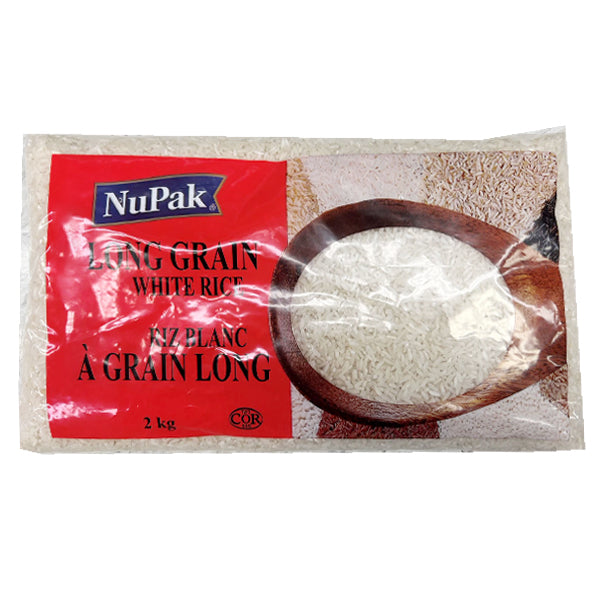 Nupak Long Grain White Rice 2kg