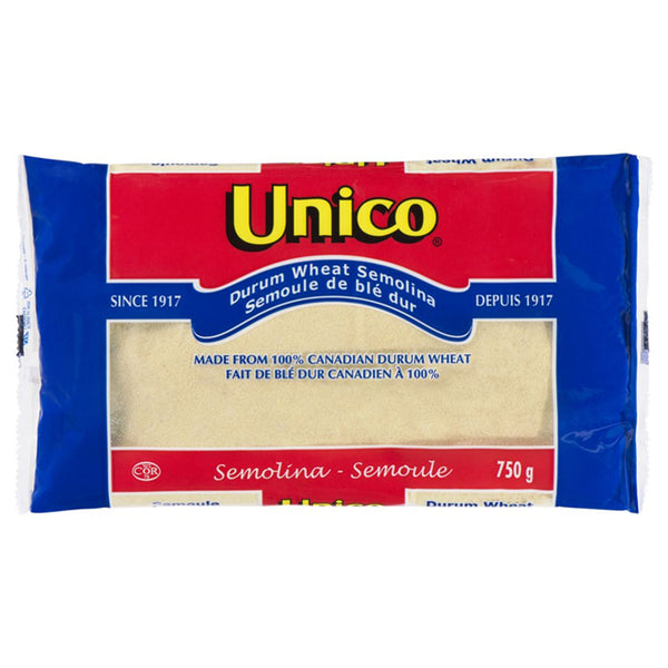 Unico Durum Wheat Semolina 750g
