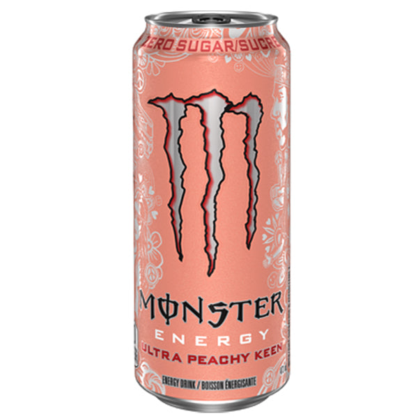 Monster Zero Sugar Energy Ultra Peachy 473ml