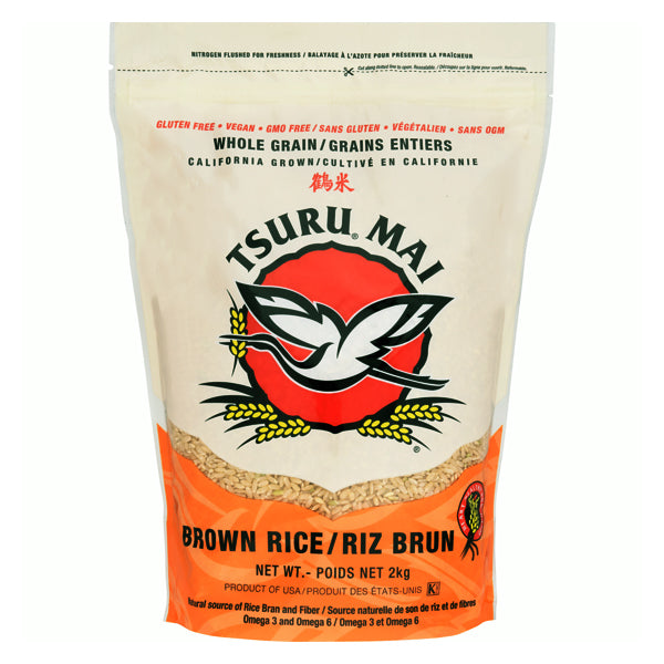 Tsuru Mai Whole Grain Brown Rice 2kg