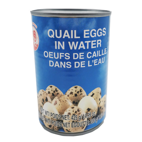 Cock Brand Quail Eggs in Water 425g
