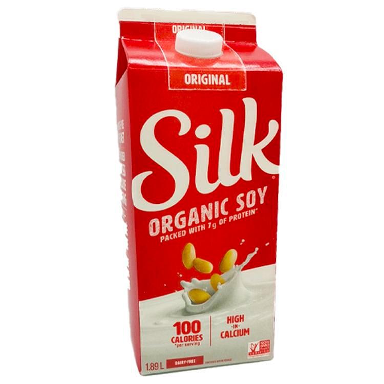 Silk有机豆奶 原味 1.89L