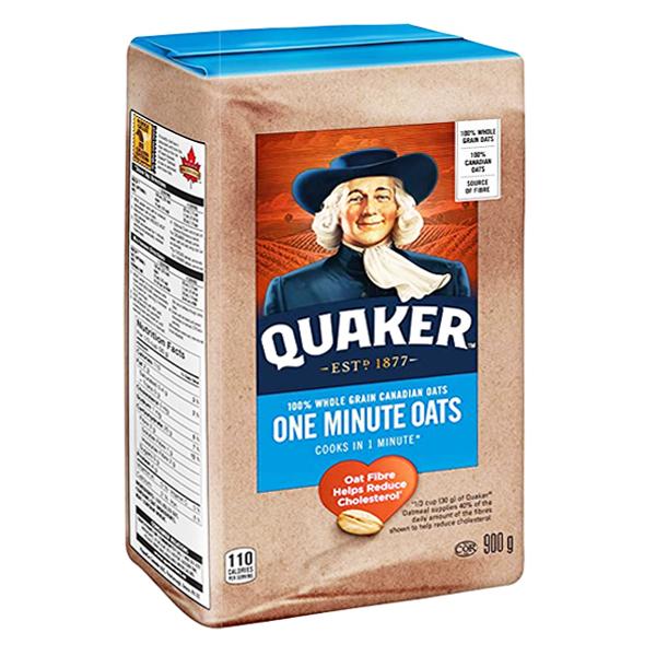 Quaker 1Min Whole Grain Oats 900g