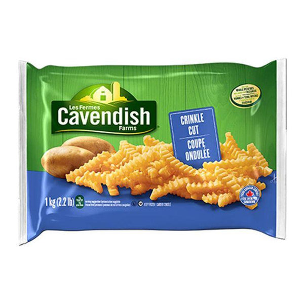 Cavendish Frozen Fried Pototoes-Crinkle Cut 1kg