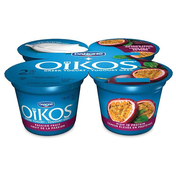 Danone Oikos Greek Yogurt -Passion Fruit 4x100g