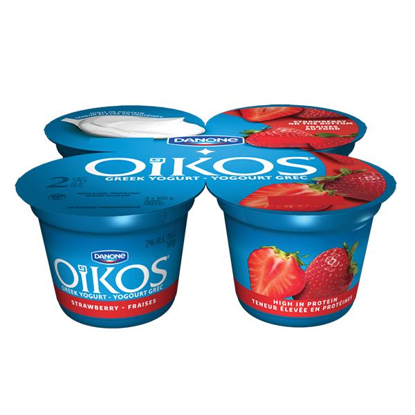 Danone Oikos Greek Yogurt -Strawberry 4x100g