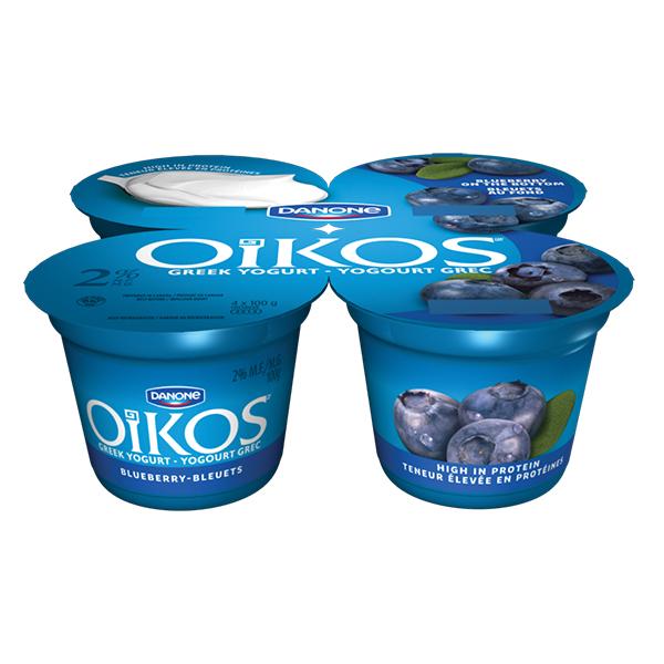Danone Oikos Greek Yogurt -Blueberry 4x100g