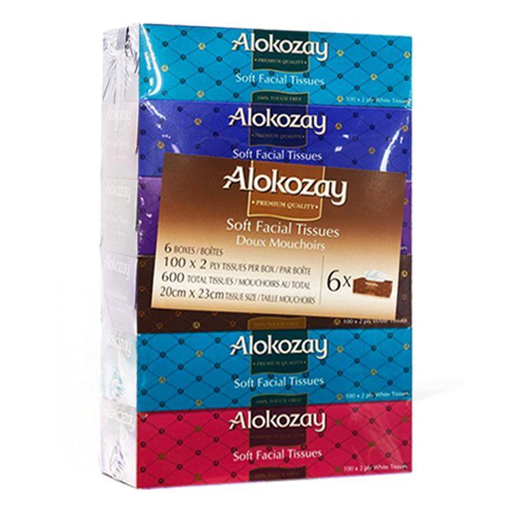 Alokozay Soft Tissue 100 sheets x 2ply(6 Boxes)
