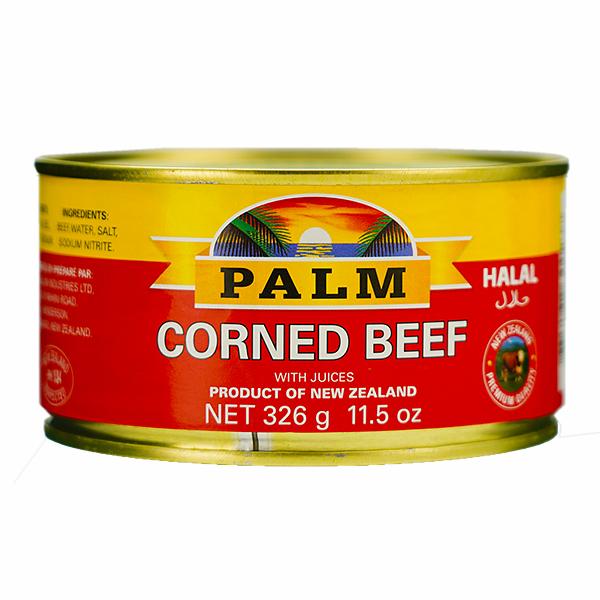 Palm Halal Corned Beef 326g