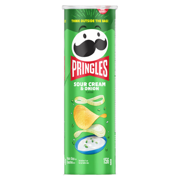 Pringles Sour Cream&Onion Potato Chips 156g