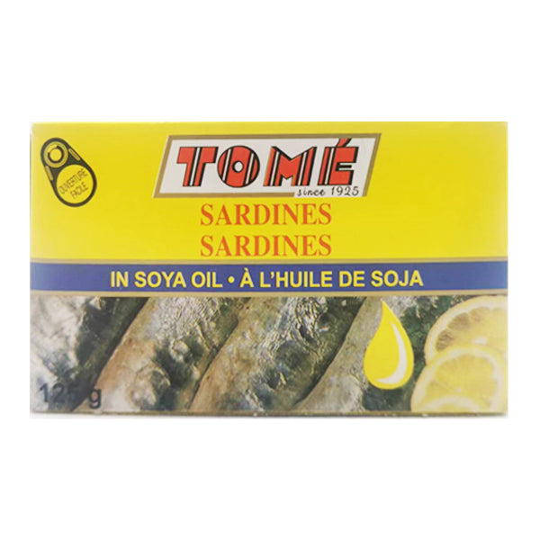 Tome Portugese Sardines in Soya Oil 125g
