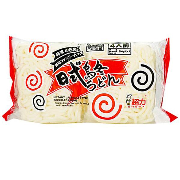 Chewy Instant Japanese Udon 4*200g